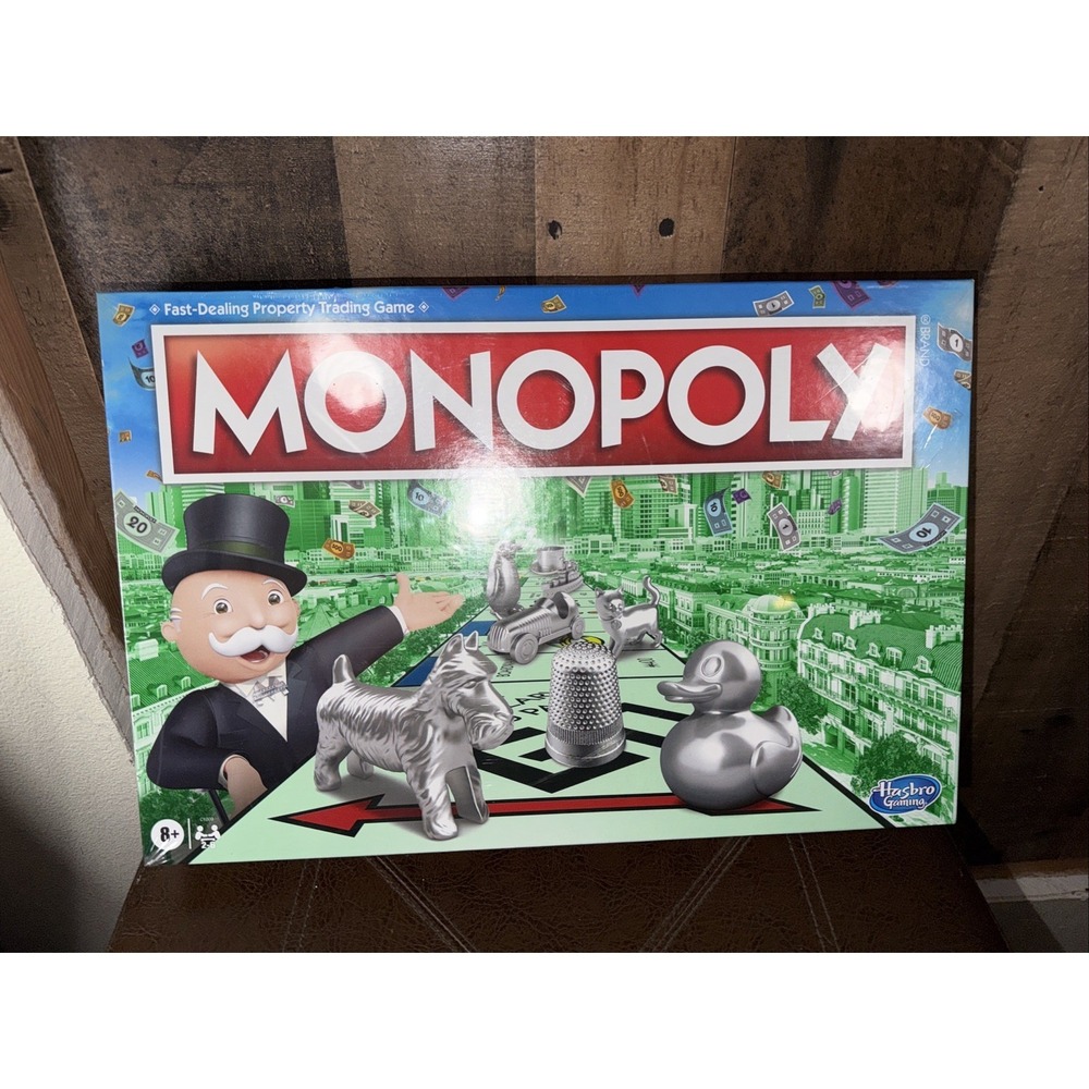 Monopoly Game Family Board Games for 2 to 6 Players 8+ Hasbro Buy‎ Sell Dream